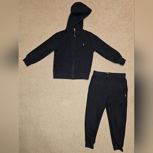 Polo Ralph Lauren Sweatpants and Jacket Size 5